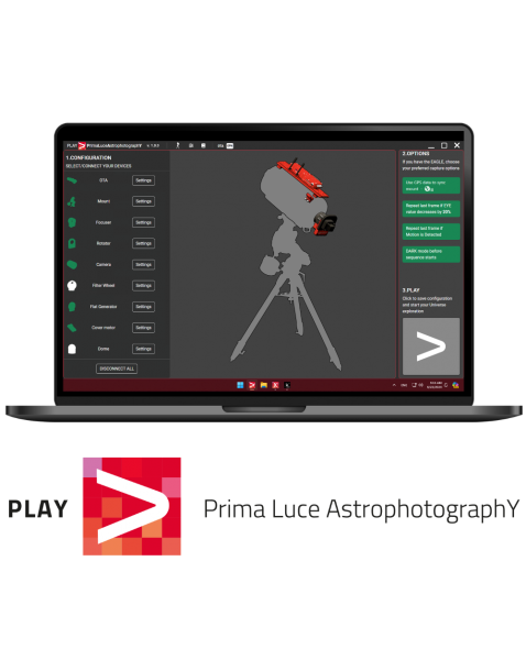 PLAY - Prima Luce AstrophotographY software