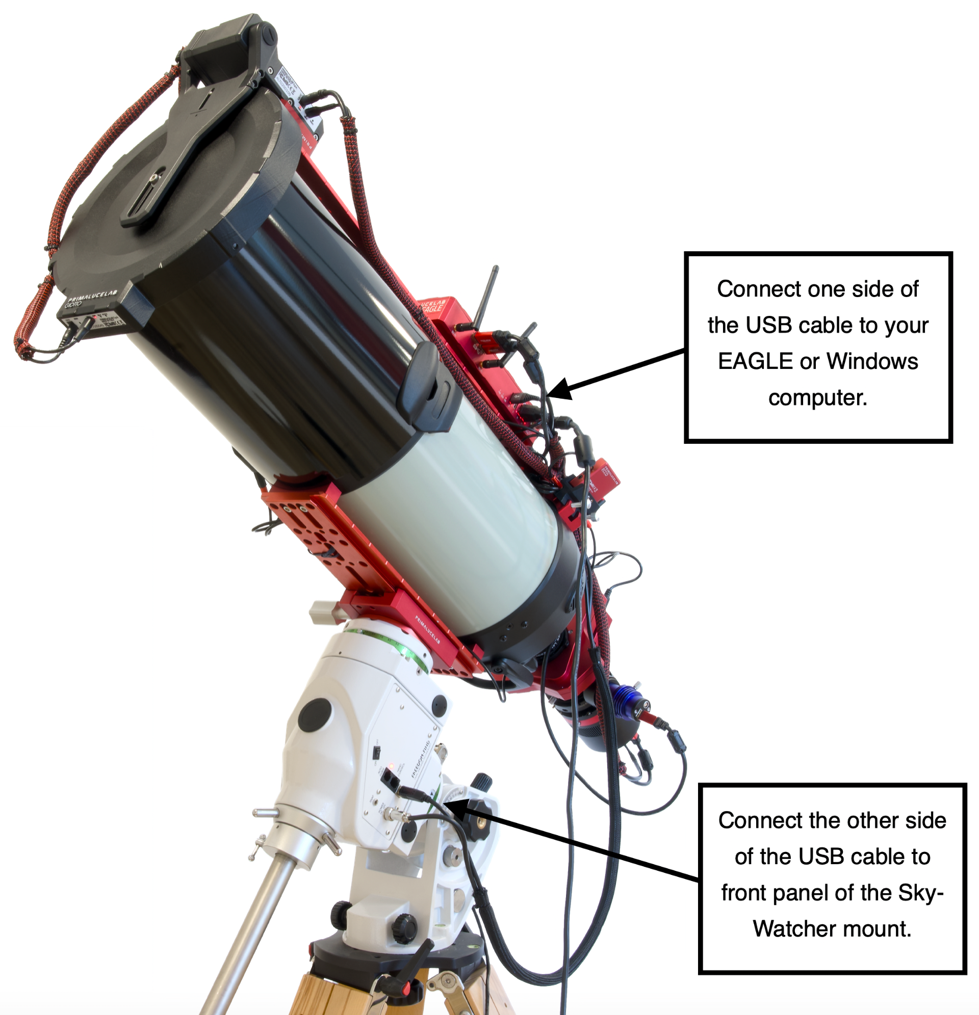 How to remotely control your SkyWatcher equatorial or alt-azi mount with PLAY