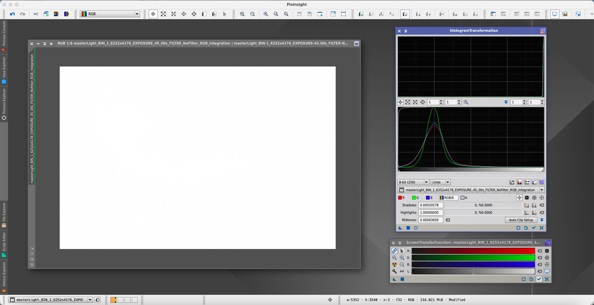 Use PixInsight to process deep-sky images recorded with PLAY