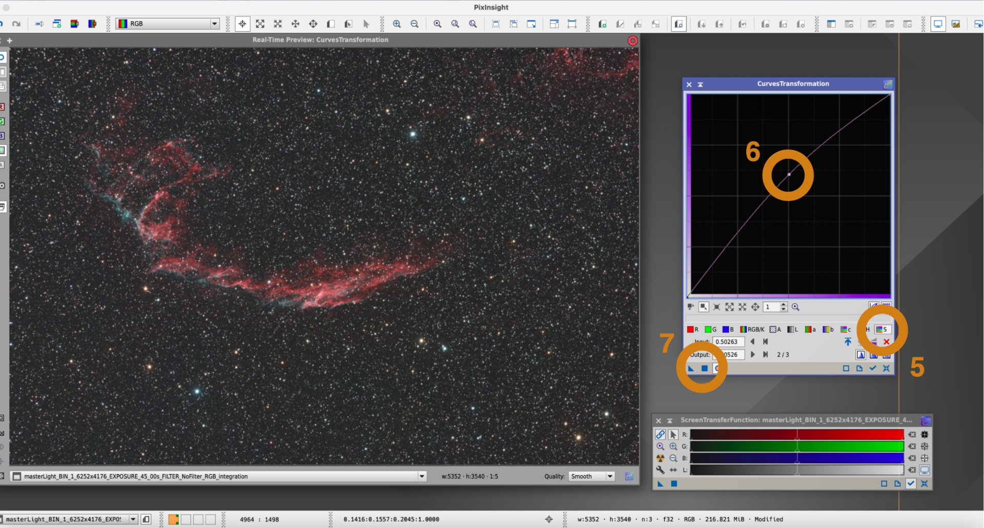 Use PixInsight to process deep-sky images recorded with PLAY