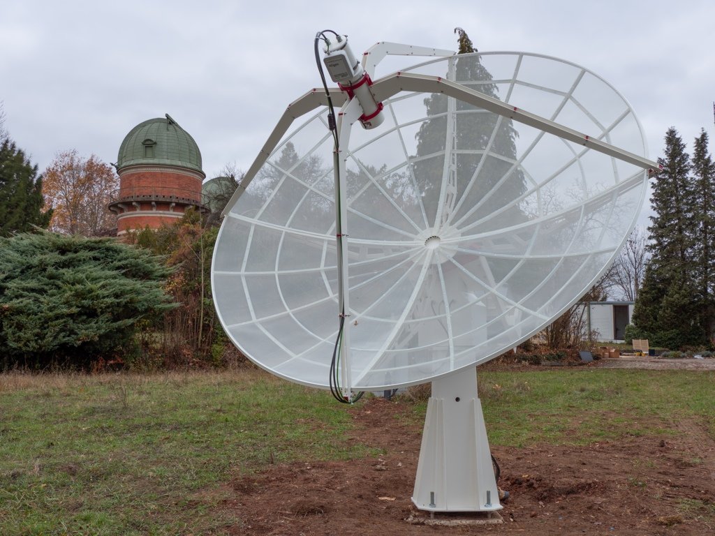 SPIDER 300A radio telescope in Karl Remeis Observatory