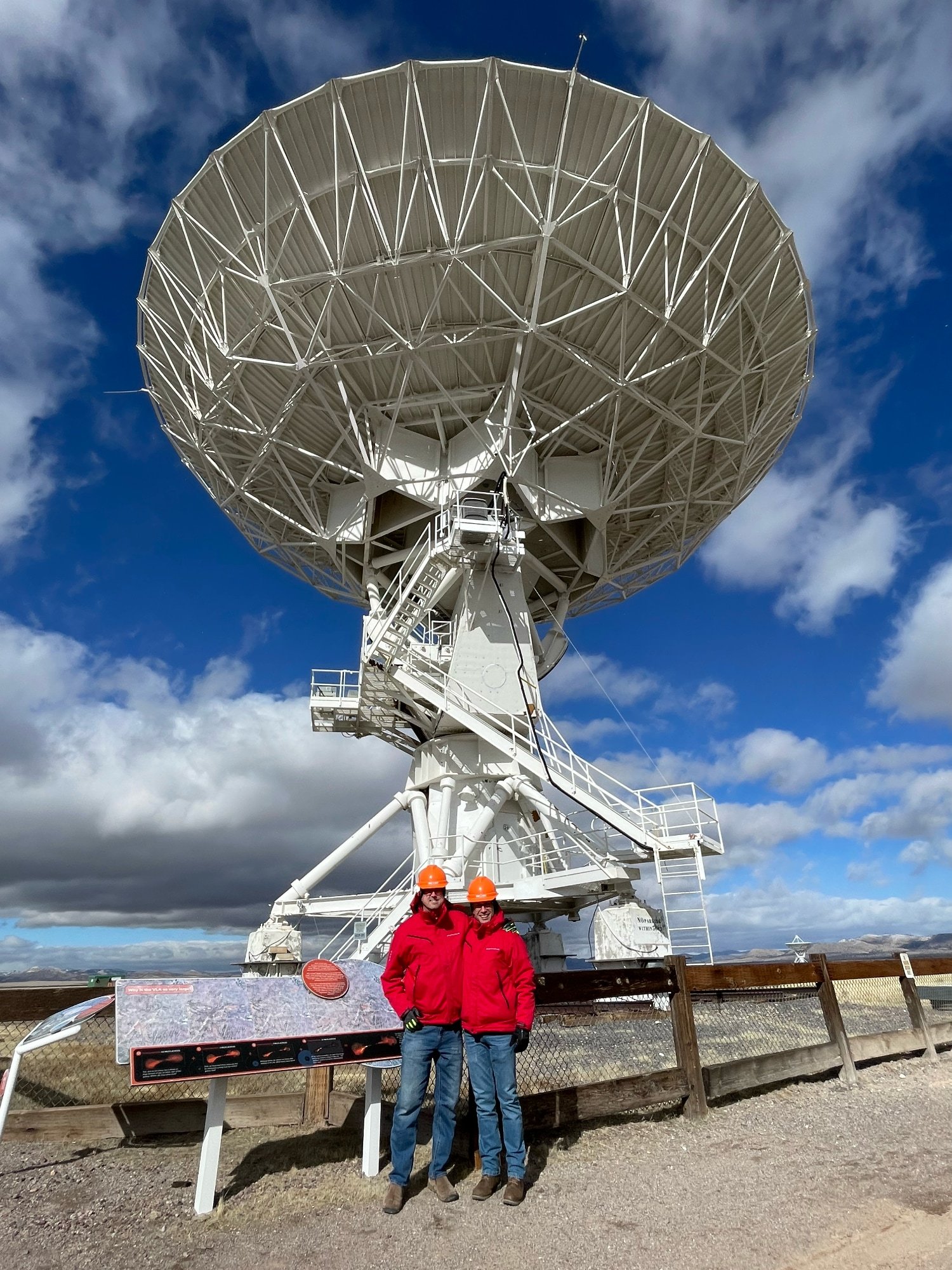 SPIDER 300A at Etscorn Observatory (New Mexico Tech university) near VLA upgraded with Radio-over-Fiber kit