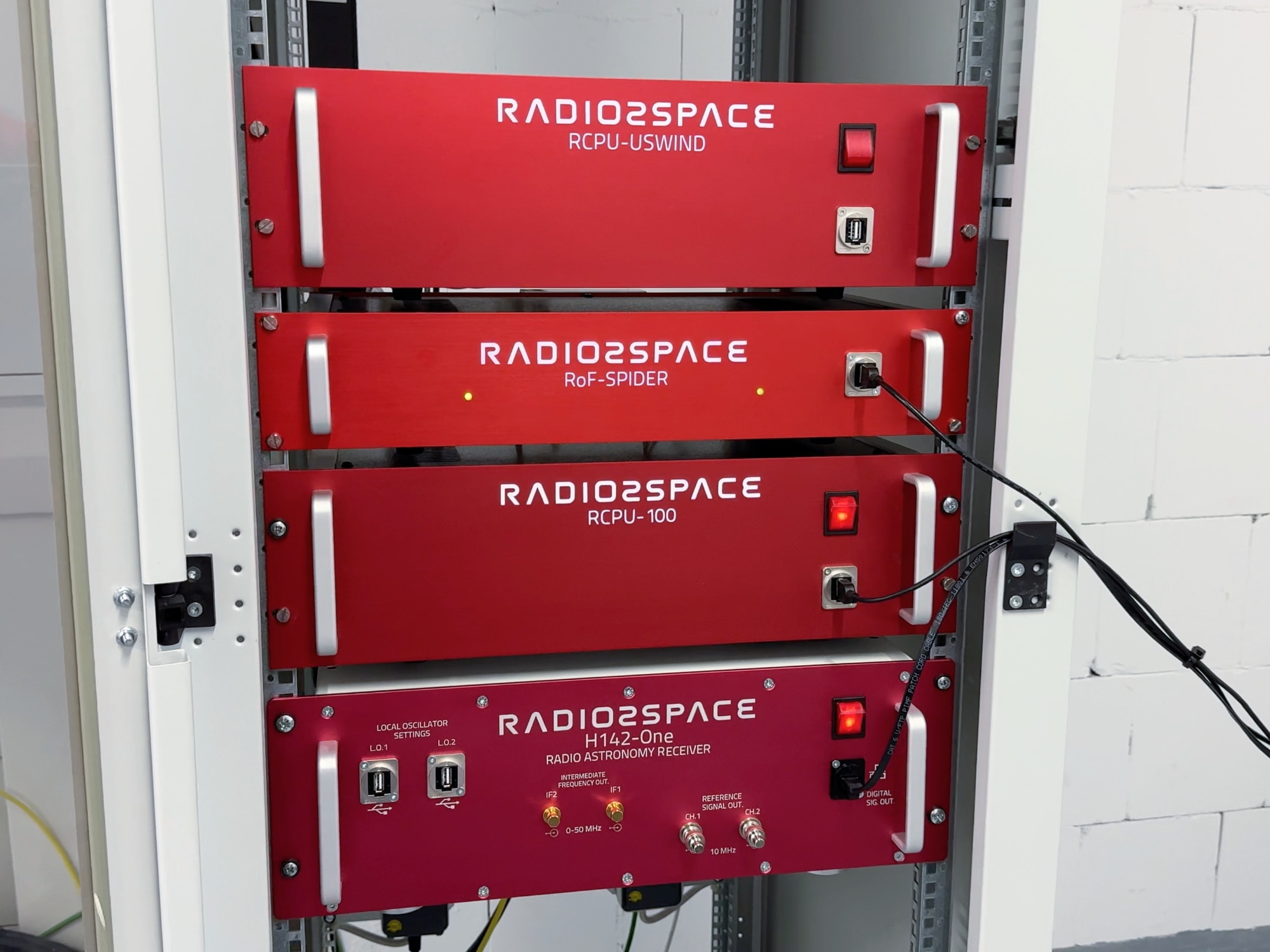 SPIDER 300A radio telescope installed in Ruhr-University Bochum (Germany)