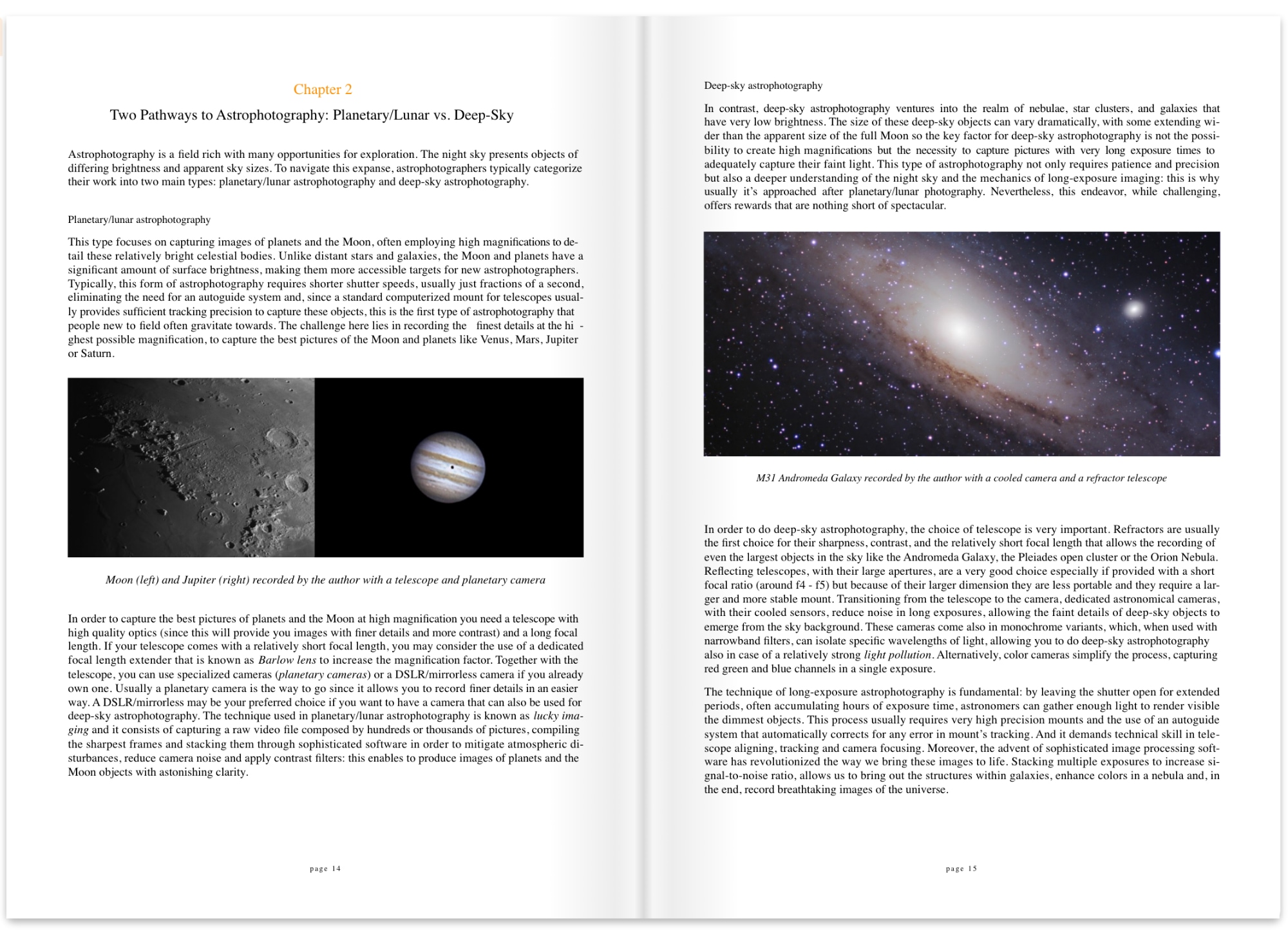 Book - Explore the Universe through astrophotography: capturing pictures with telescopes and PLAY software