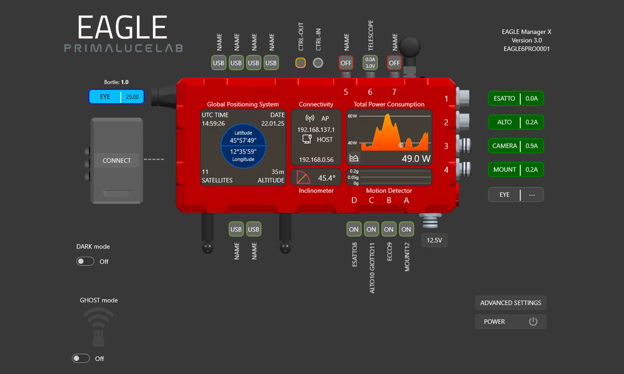 EAGLE6 computer for telescopes and astrophotography EAGLE Manager X