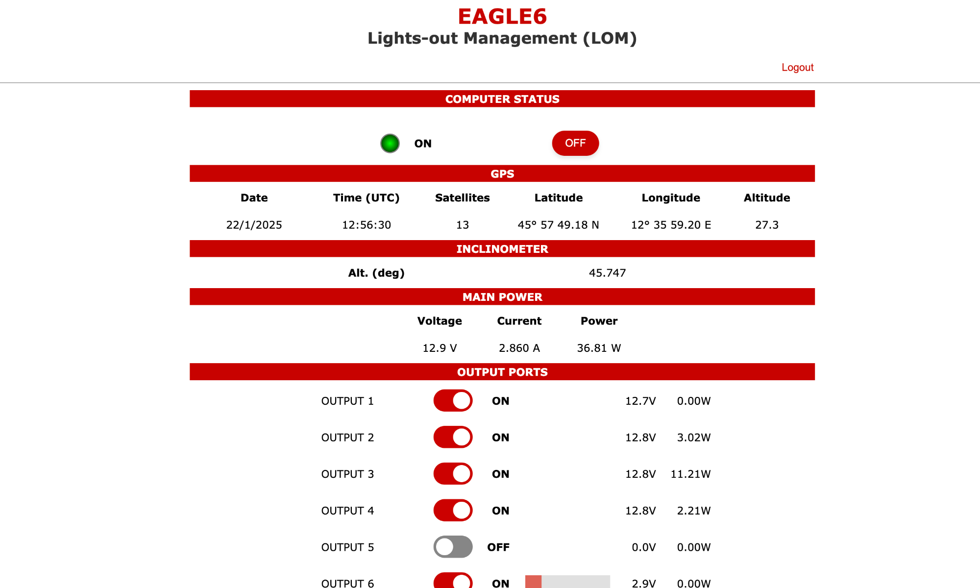 EAGLE6 computer for telescopes and astrophotography Lights-out Management