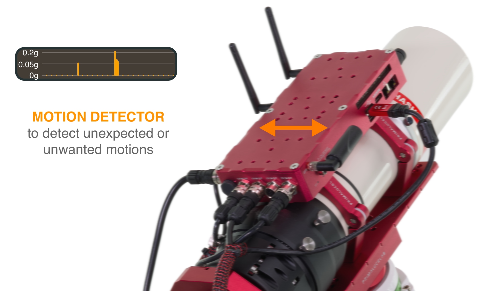 EAGLE6 computer for telescopes and astrophotography Motion Detector