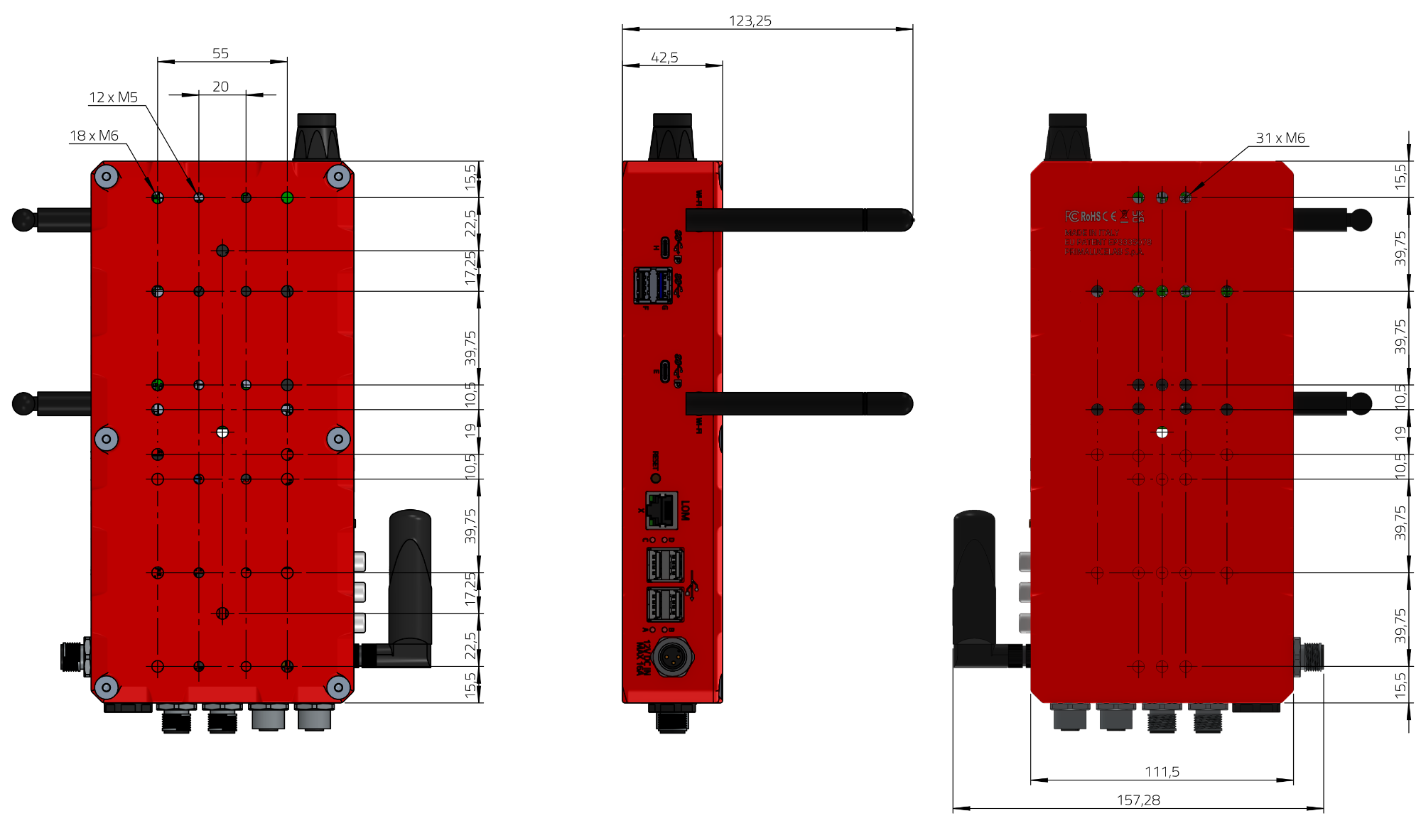 EAGLE6 computer for telescopes and astrophotography dimensions and weight