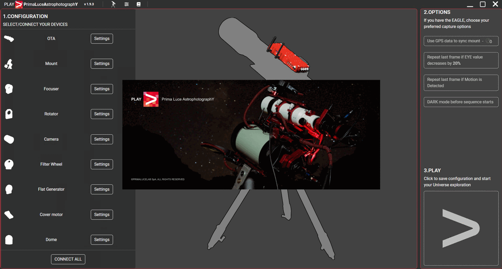 DUAL-COMPACT Observatory Station with 3m dome