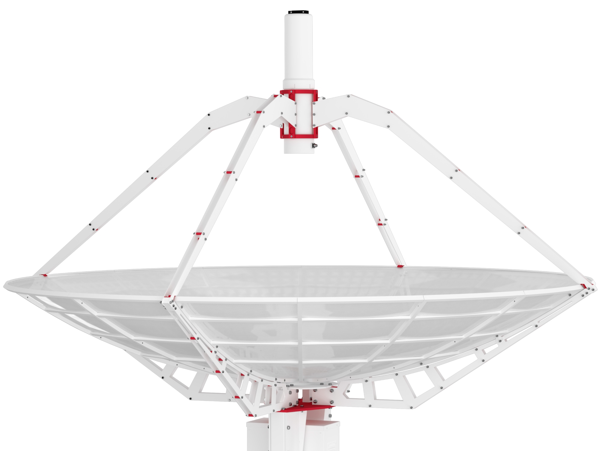 SPIDER 300A MarkII advanced radio telescope, WEB300-5: the 3 meter prime focus parabolic antenna