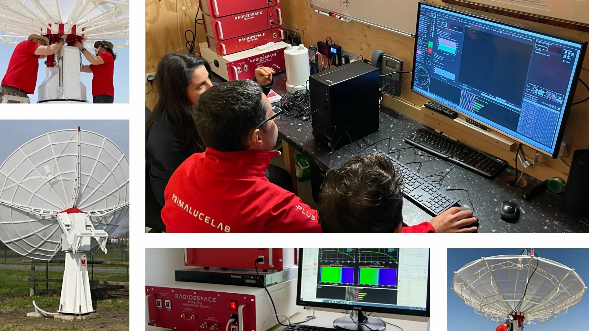 SPIDER MarkII radio telescopes for radio astronomy: much more than an antenna