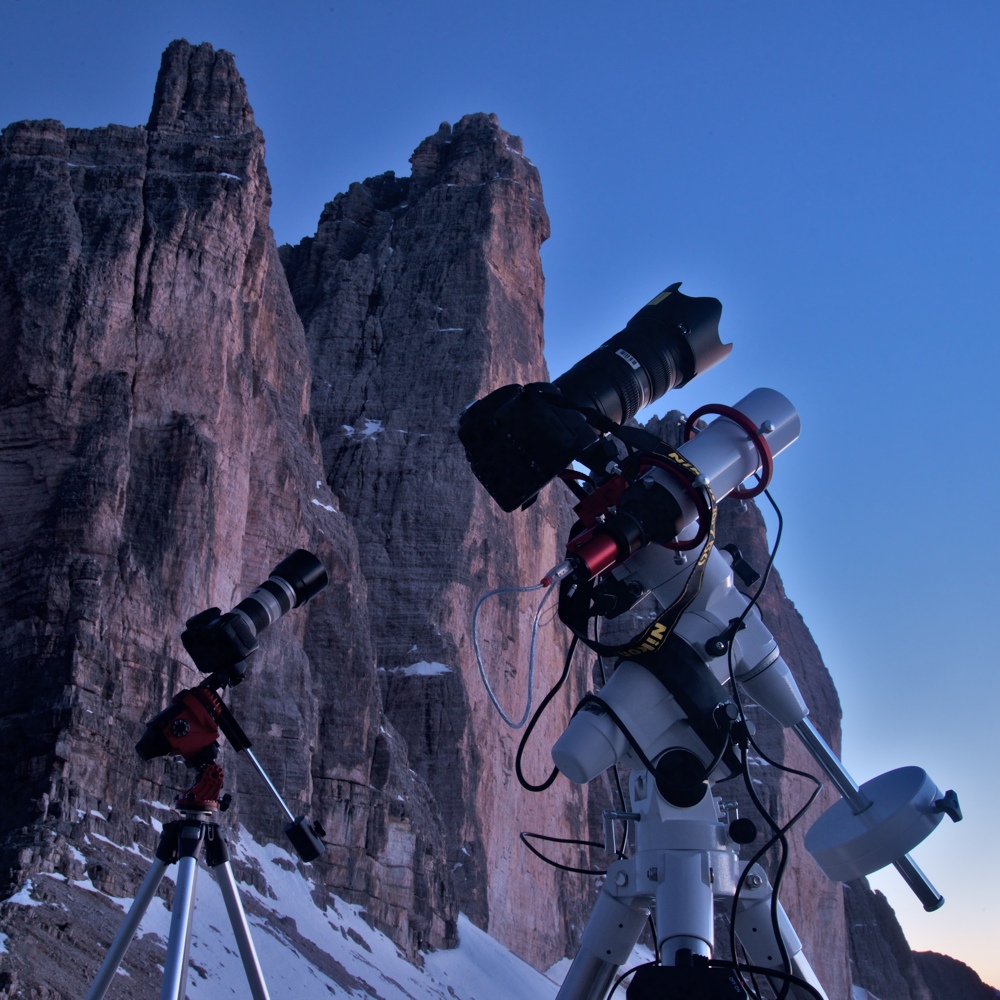 Star Adventurer versus EAGLE CORE kit: astrophotography with DSLR